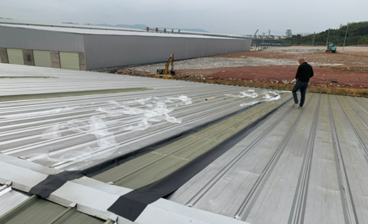 西塞山厂房屋面防水维修案例